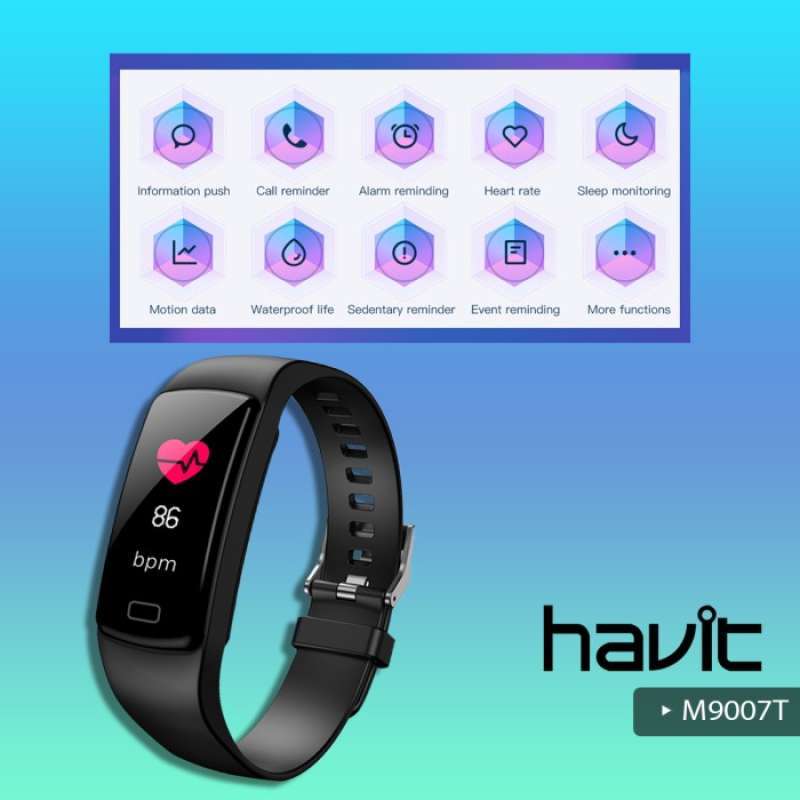 Jual Havit Smart Watch M9007t Temperature Fitness Tracker Mobile Serie Blue Di Seller Mba Ayu Tugu Selatan Kota Jakarta Utara Blibli