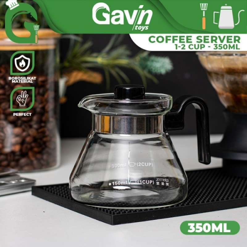 Promo Coffee Server Kopi not Hario 350ml Teko Kopi Tea Range