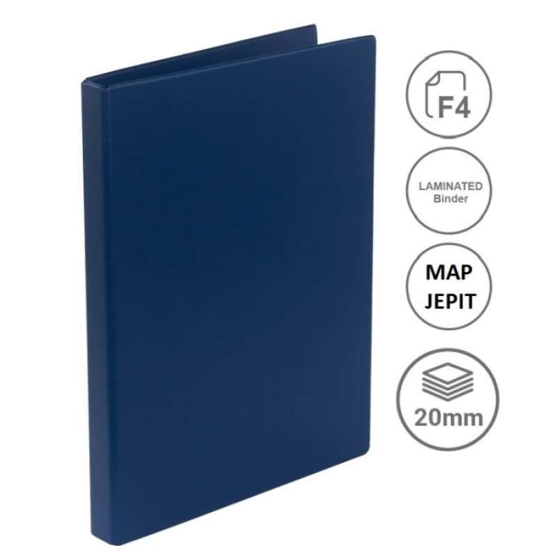 Folio binder outlet clips