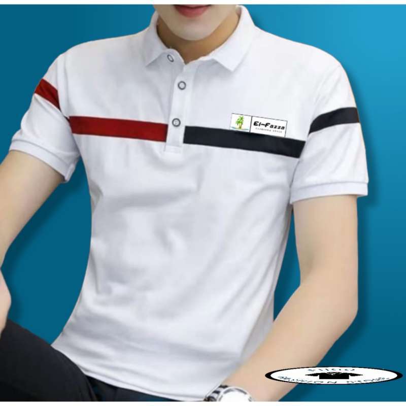 Polo t shirt kombinasi shop
