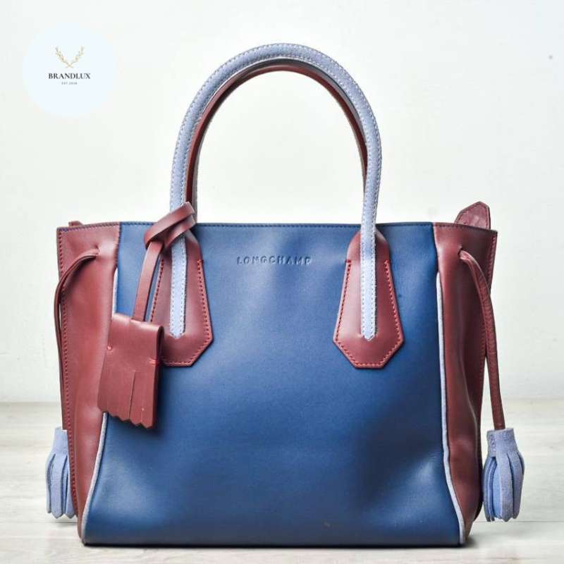 Longchamp penelope blue top
