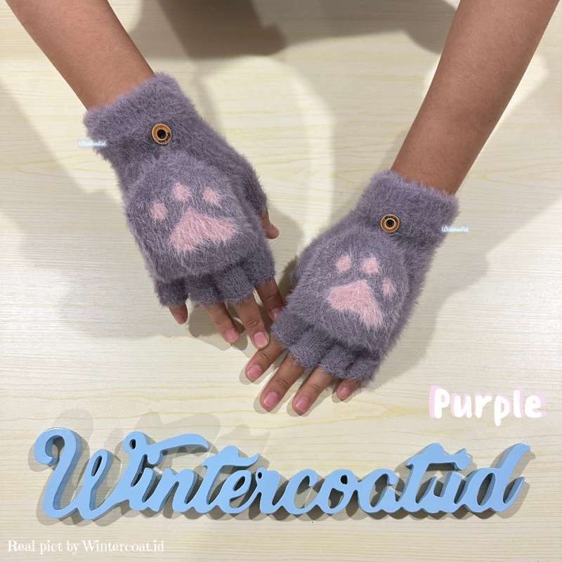 Promo Verish Sarung Tangan Bulu Wanita Winter Gloves Woman Women