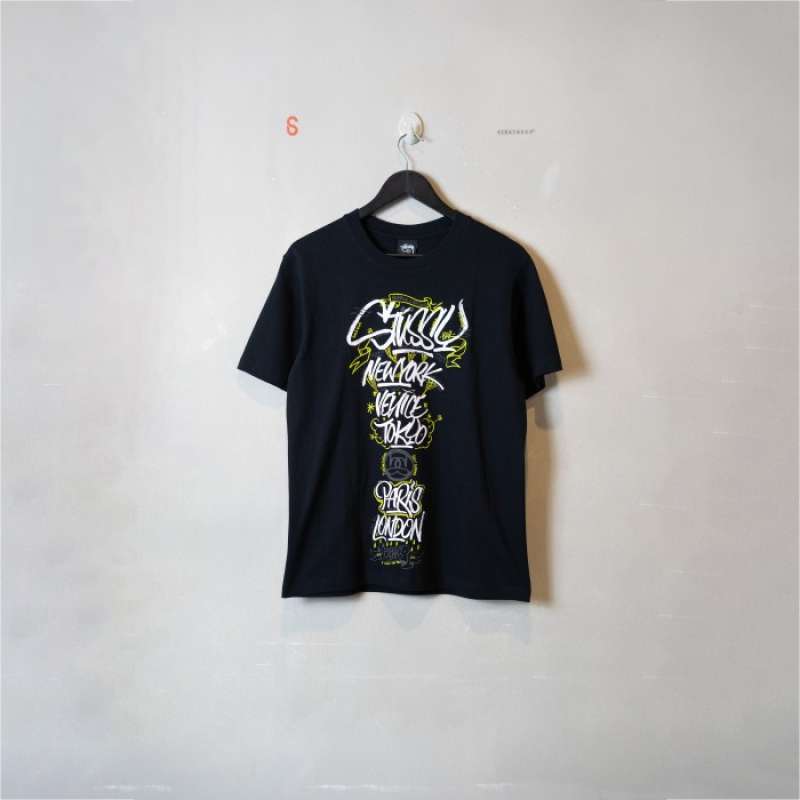 ★人気★【STUSSY】★STUSSY & BORN X RAISED HANDSTYLES TEE★ Stussy x Born x Raised 8 Ball Tee – archivebyx - Limitowane