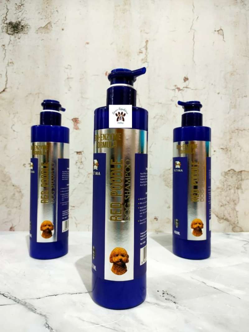 Promo Ultima Red Poodle Dog Shampoo Pet Dog Shampoo Anjing Hewan