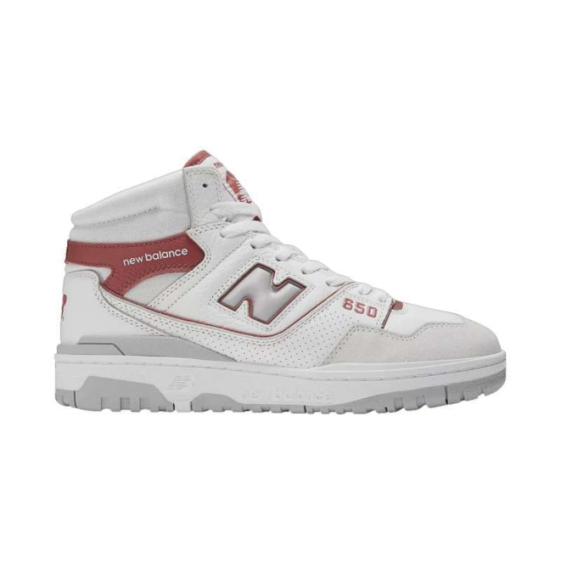 Promo Sepatu Sneakers Pria NEW BALANCE 650R ANGORA PACK WHITE RED