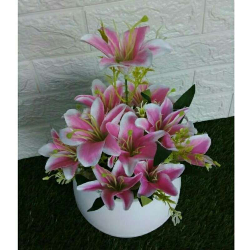 Bunga store lily pink