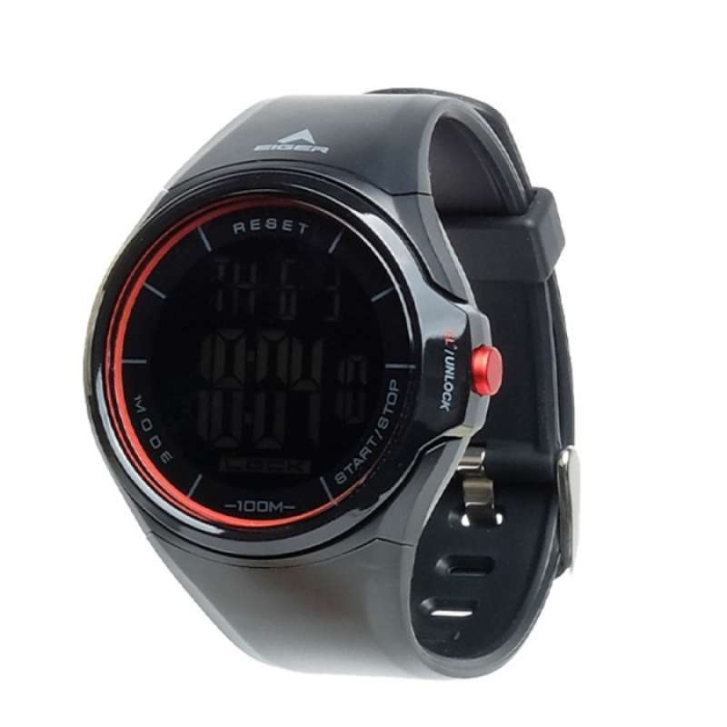 Eiger Touch Digi Jam Tangan Digital Watch Jam Outdoor Sport Adventure