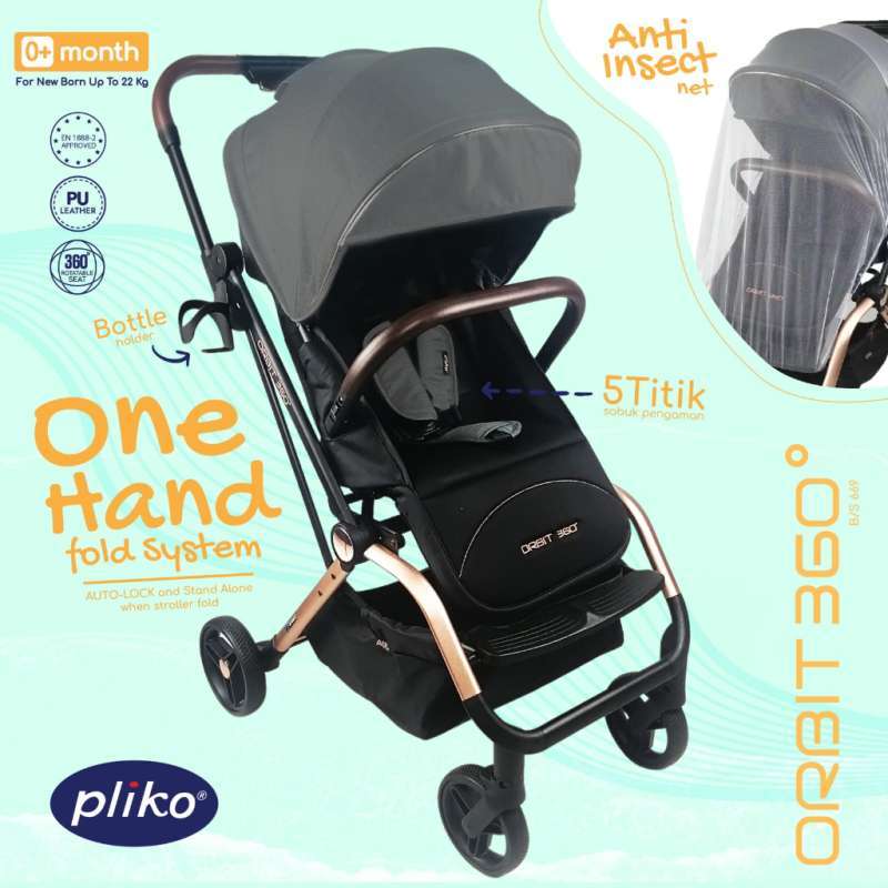 Pliko Stroller Murah Untuk Travelling Jual Stroller Pliko Compact