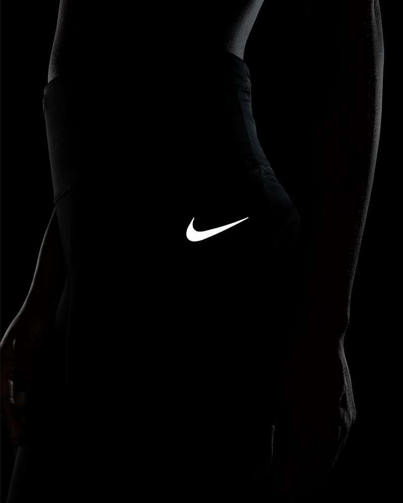 Nike Fast Women's Mid-Rise Crop Running Leggings CZ9239-010 Celana Original  100%