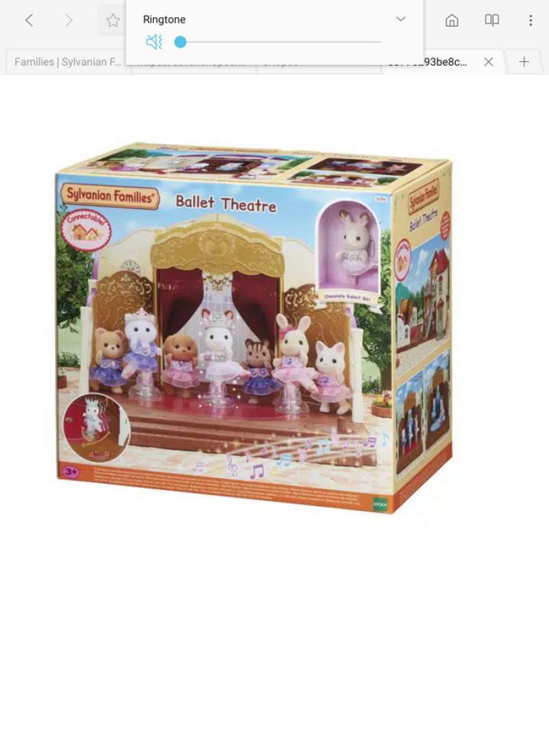 Sylvanian top ballerina theatre