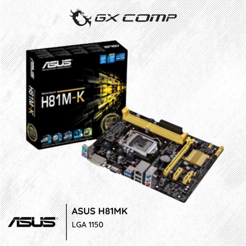 Jual Motherboard Asus H81mk Intel Lga 1150 Di Seller Gx Computer. Merdeka Kota Bandung Blibli