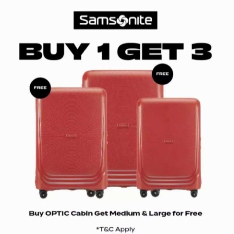Jual Koper Samsonite Optic One Set 20 25 28inc Di Seller Minky Yom Tegal Alur Kota Jakarta Barat Blibli