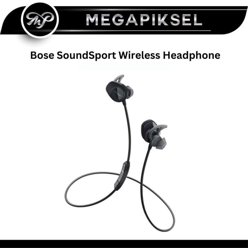 Jual Bose SoundSport Wireless In Ear Headphones BLACK di Seller