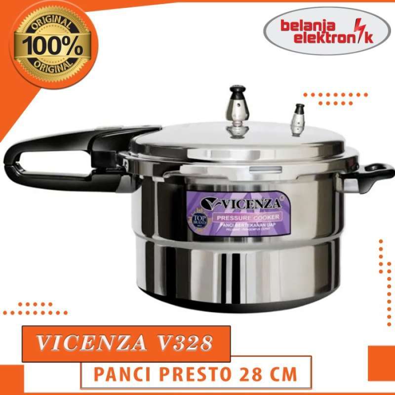 ZS PANCI PRESTO VICENZA V-328 12 LITER 28 CM PRESSURE COOKER V328