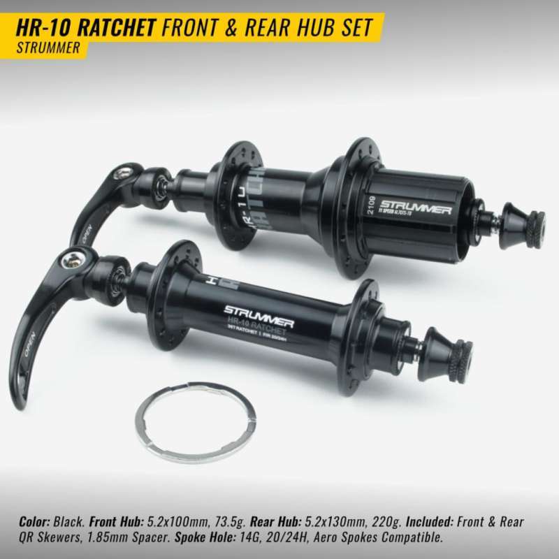 Jual HUB FREEHUB BALAP ROADBIKE STRUMMER HR10 20 24H RATCHET 36T