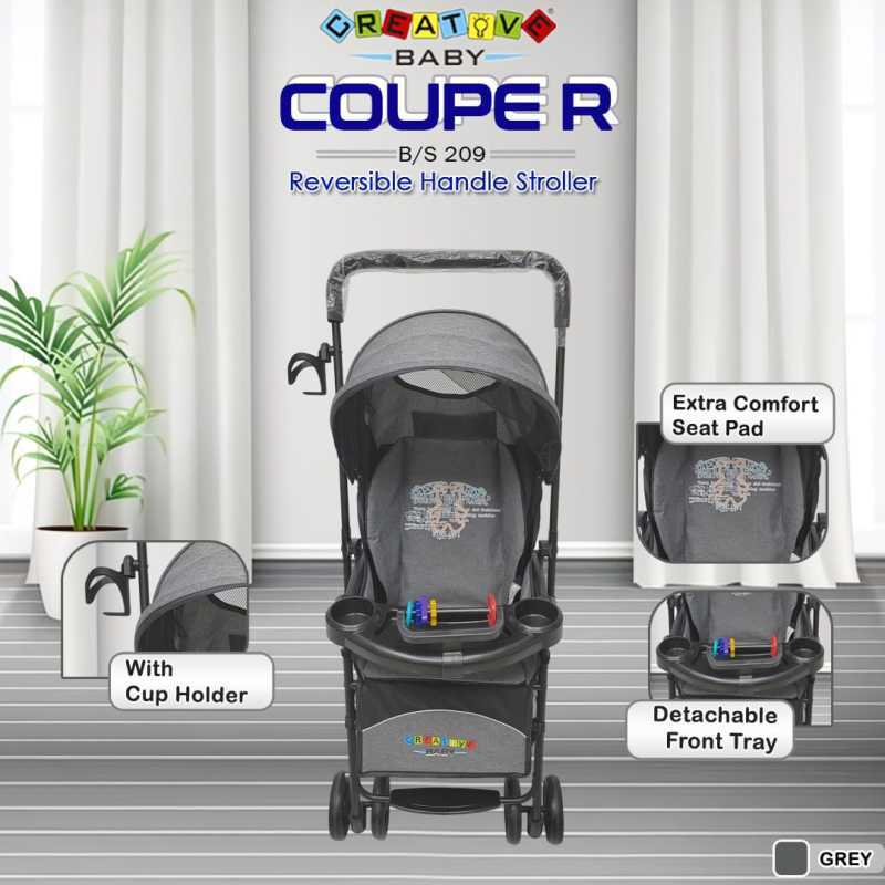 Stroller top reversible ringan