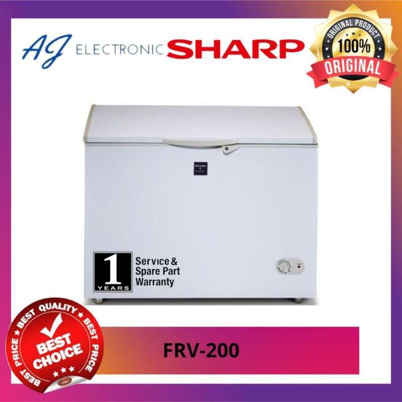 Freezer box sharp store 200 liter