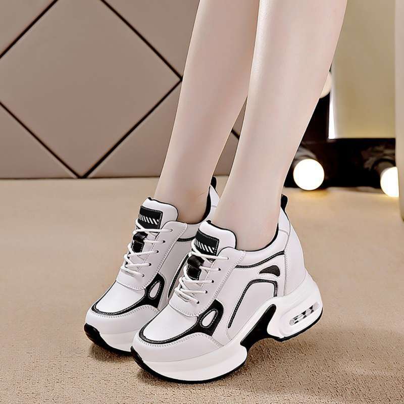 Sneakers wedges clearance putih