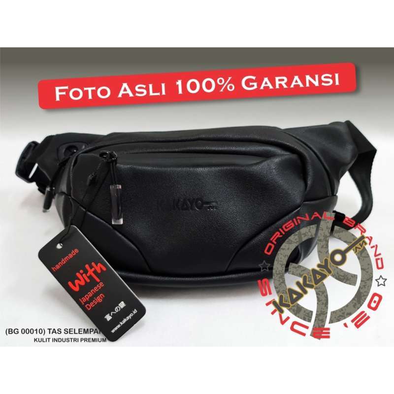 Promo Tas Pria Kulit Industri Waterproof Tas Selempang Pria