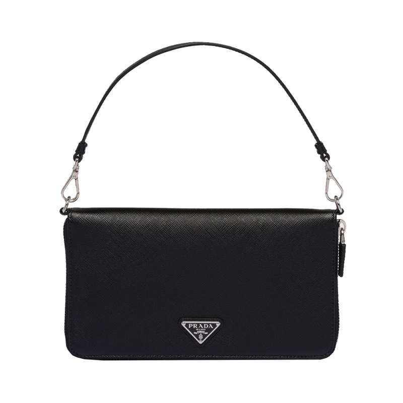 Prada logo document holder store