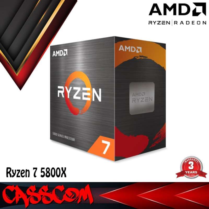 Desktop Processor Ryzen 5000 Series 5800x AMD Ryzen 5800X GHz - Main Image