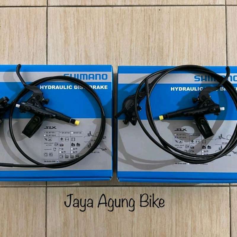 Brake Set Hydraulic Disc Brake Shimano SLX M7100 Inpack