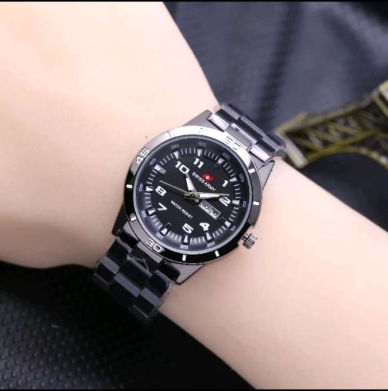 Promo Jam Tangan Swiss Army Sa8179 Khusus Wanita jam Tangan Merek Terbaik Original Quality Water Resistant 1atm 10m Nyaman Digunakan Jam Tangan Mewah Hitam Diskon 43 Di Seller Wijaya Original Watch