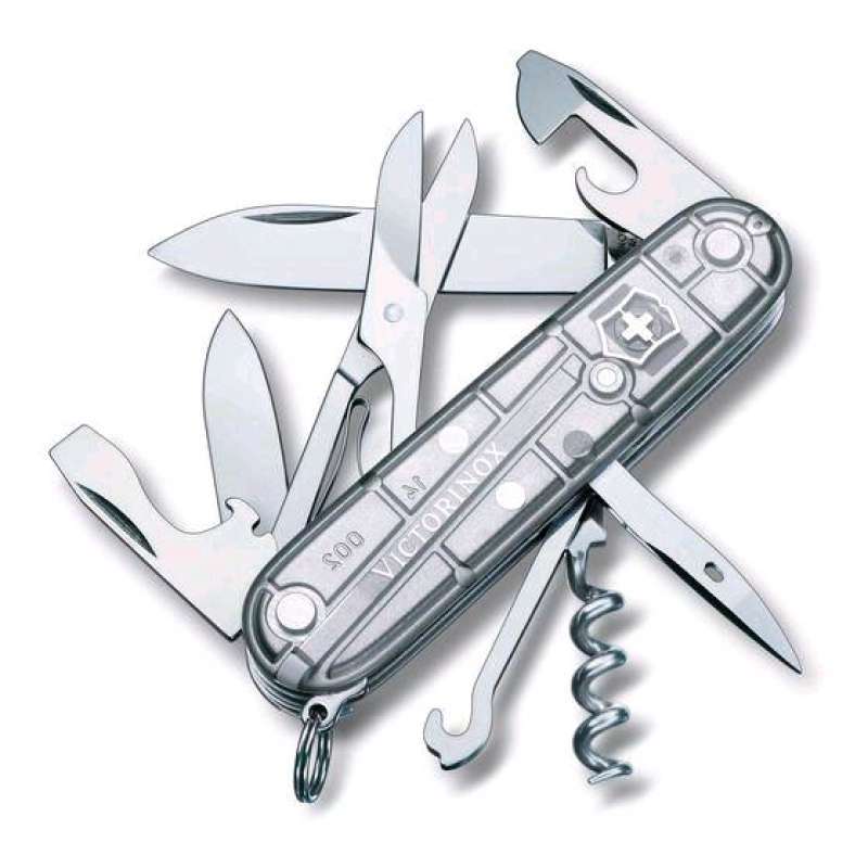 Jual Multitools Swiss Army Knife Victorinox Climber Silvertech