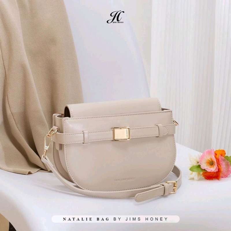 Promo Tas Selempang Wanita Natalie Bag Jims Honey White Diskon