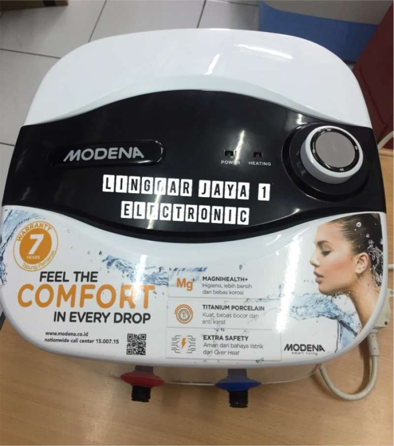 Promo Water Heater Listrik / Pemanas Air Modena 15 Liter Es 15A Garansi -  Multicolor Diskon 33% di Seller Belibanyak Shop - Harapan Jaya, Kota Bekasi  | Blibli