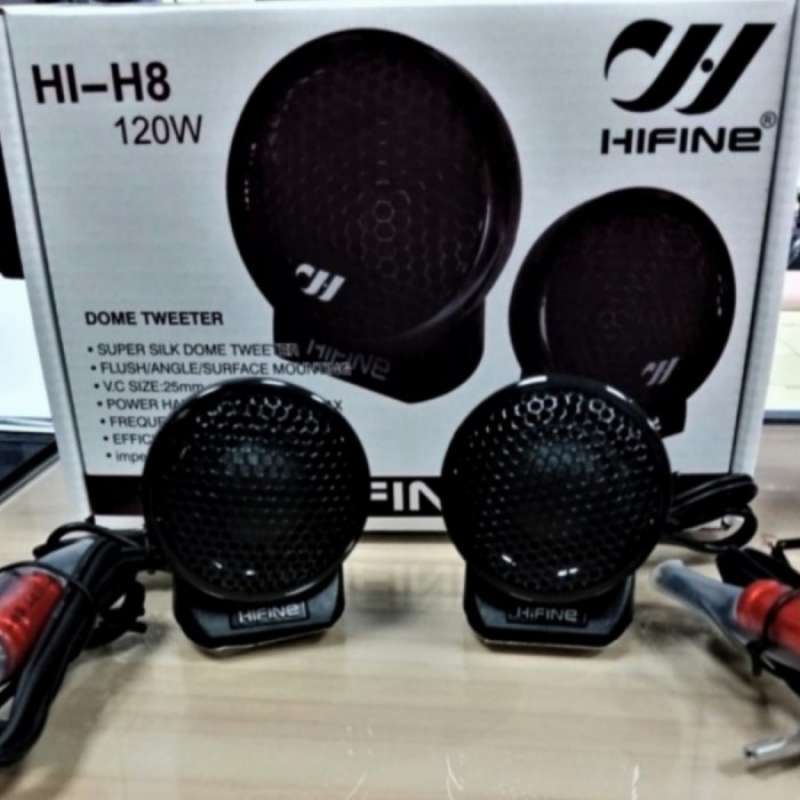 tweeter mobil hifine h1 h8 tweeter hifine special edition