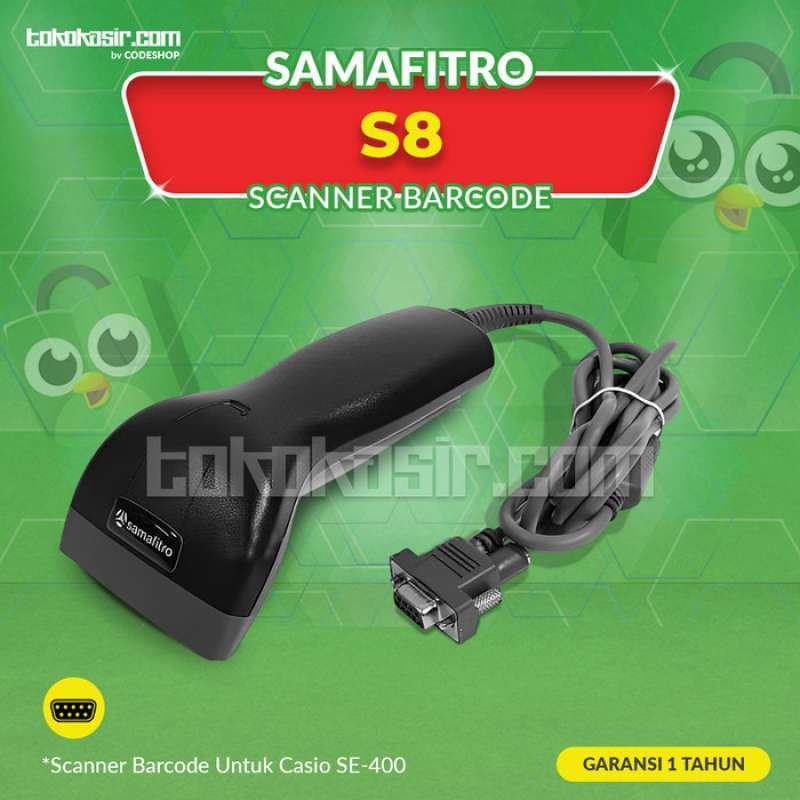 Promo Barcode Scanner Cash Registers Casio Se S400 Mesin Kasir
