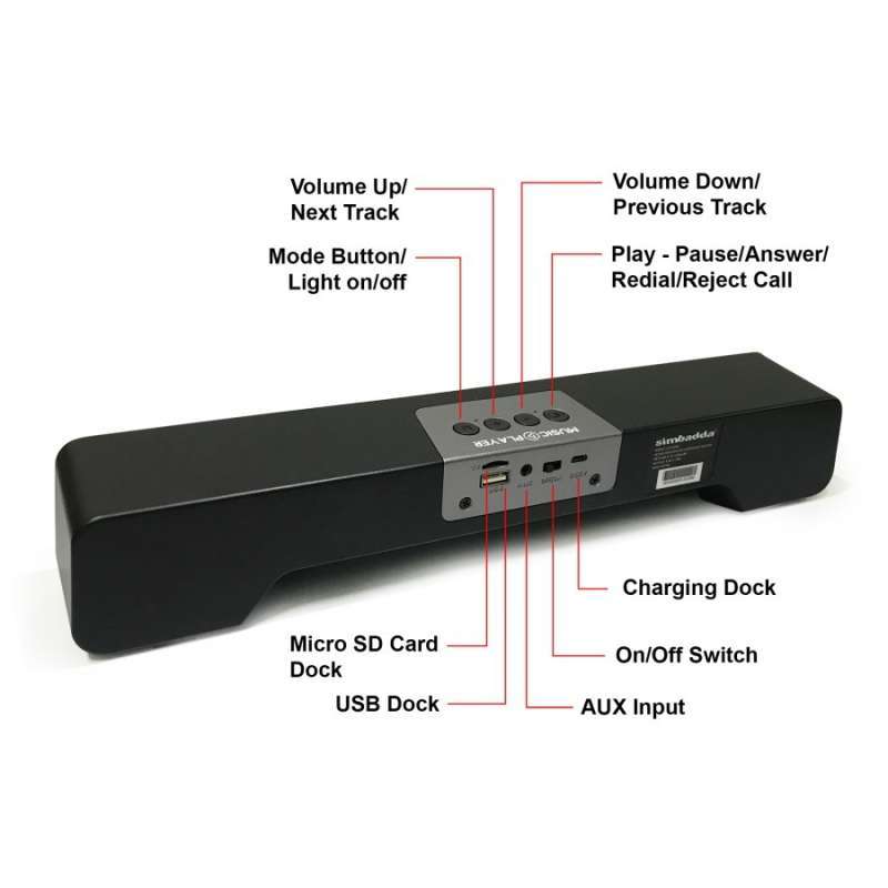 Simbadda cst 350n mini soundbar best sale