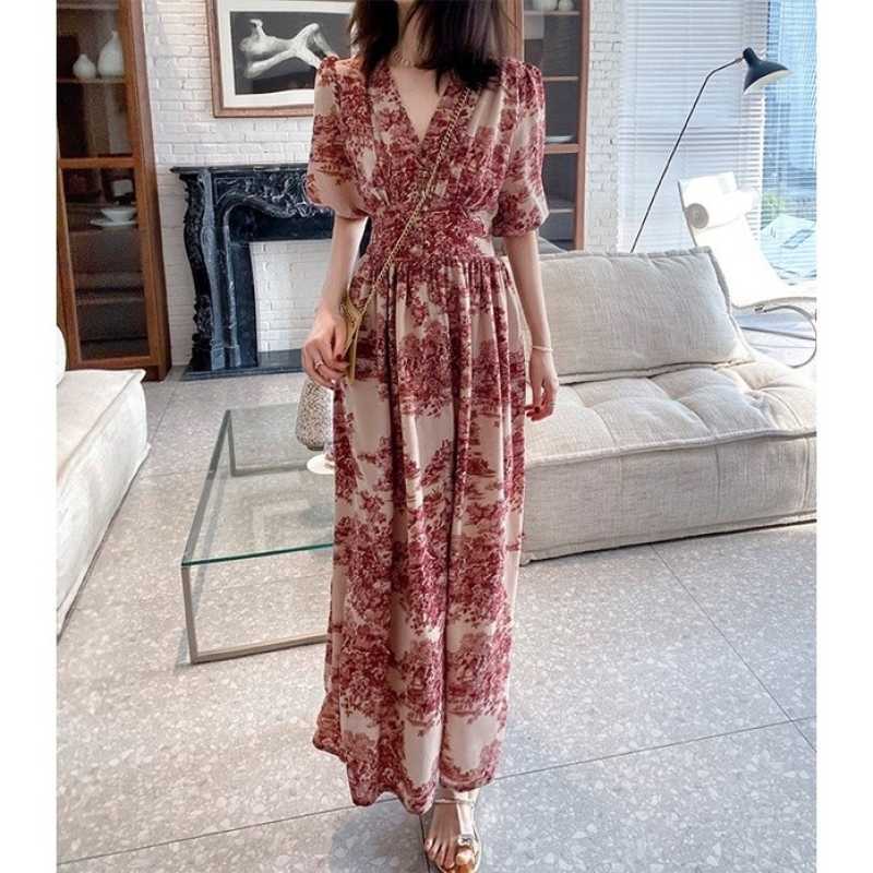 Jual Maxi Long Dress Tropical Flowy Marbly Flowy Elegant Beach Ssb di  Seller Amanah ID - Petojo Utara, Kota Jakarta Pusat | Blibli