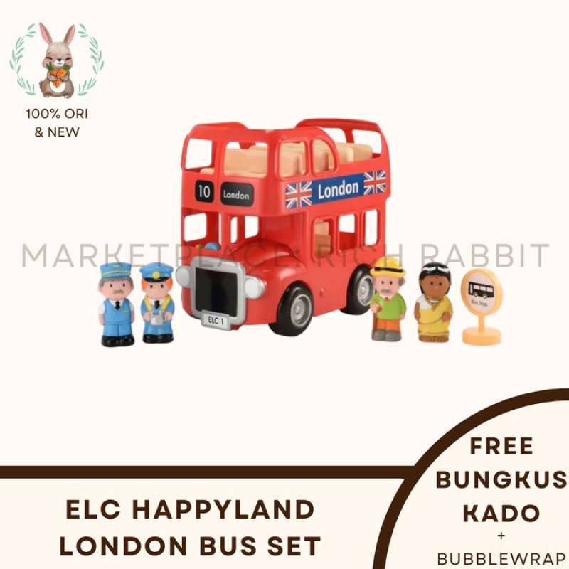 Jual Elc Happyland London Bus Set Mainan Mobil Anak Di Seller Toys Island Store Pinangsia Kota Jakarta Barat Blibli