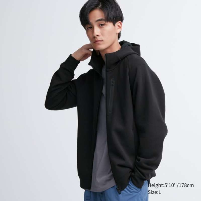 Jual Uniqlo Jaket Sweat Dry Stretch Hoodie Lengan Panjang 460325 Original P Black S Di Seller Everythingjakarta Bangka Kota Jakarta Selatan Blibli