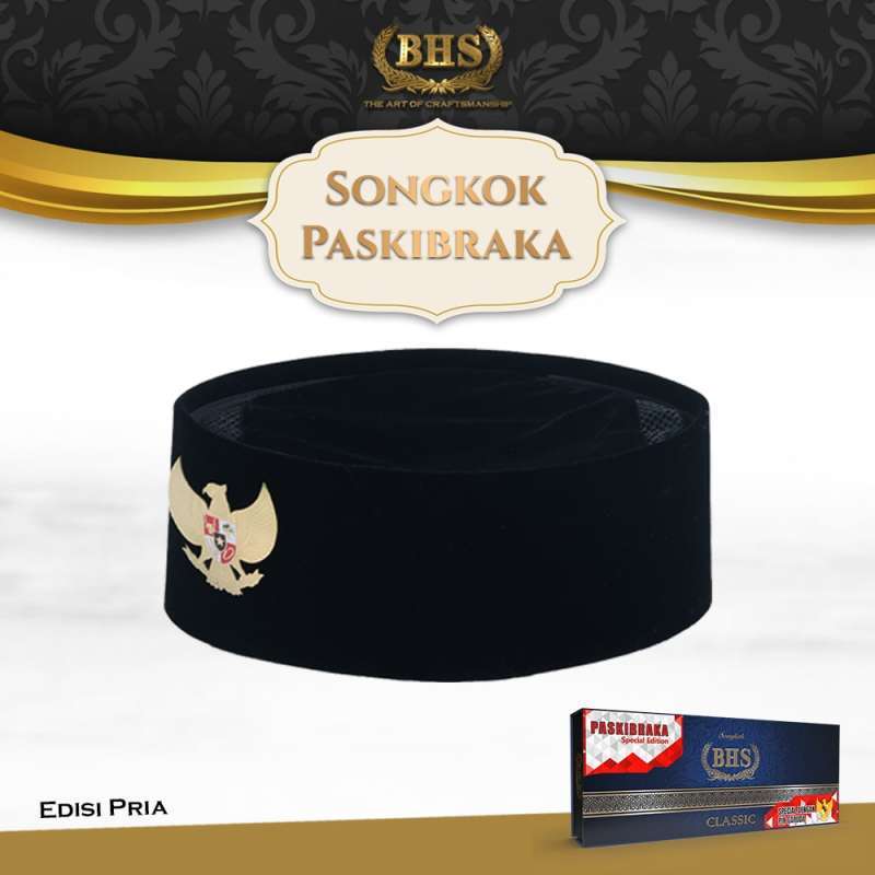 Songkok Peci BHS Paskibraka Pria
