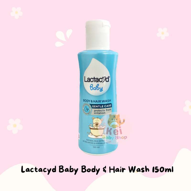 Lactacyd Baby Body Hair Wash Sabun Mandi Bayi Kulit Iritasi