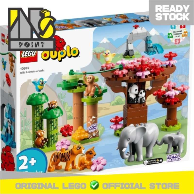 Jual LEGO 10974 Duplo Wild Animals Of Asia Di Seller Inspoint