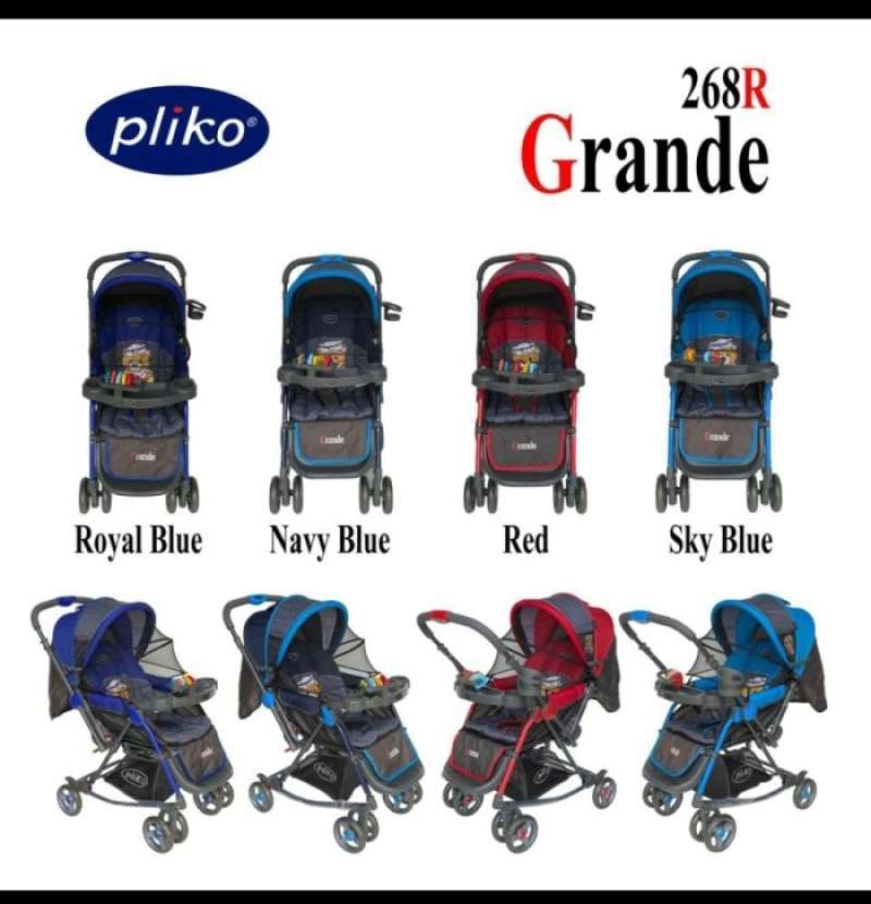 Promo PLIKO Baby Stroller Grande 268 Kereta Dorong Bayi PLIKO