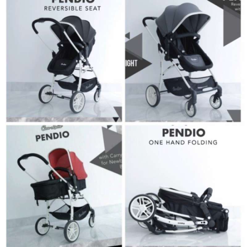 Promo Stroller Cocolatte Pendio Red Grey Multicolor Diskon 23