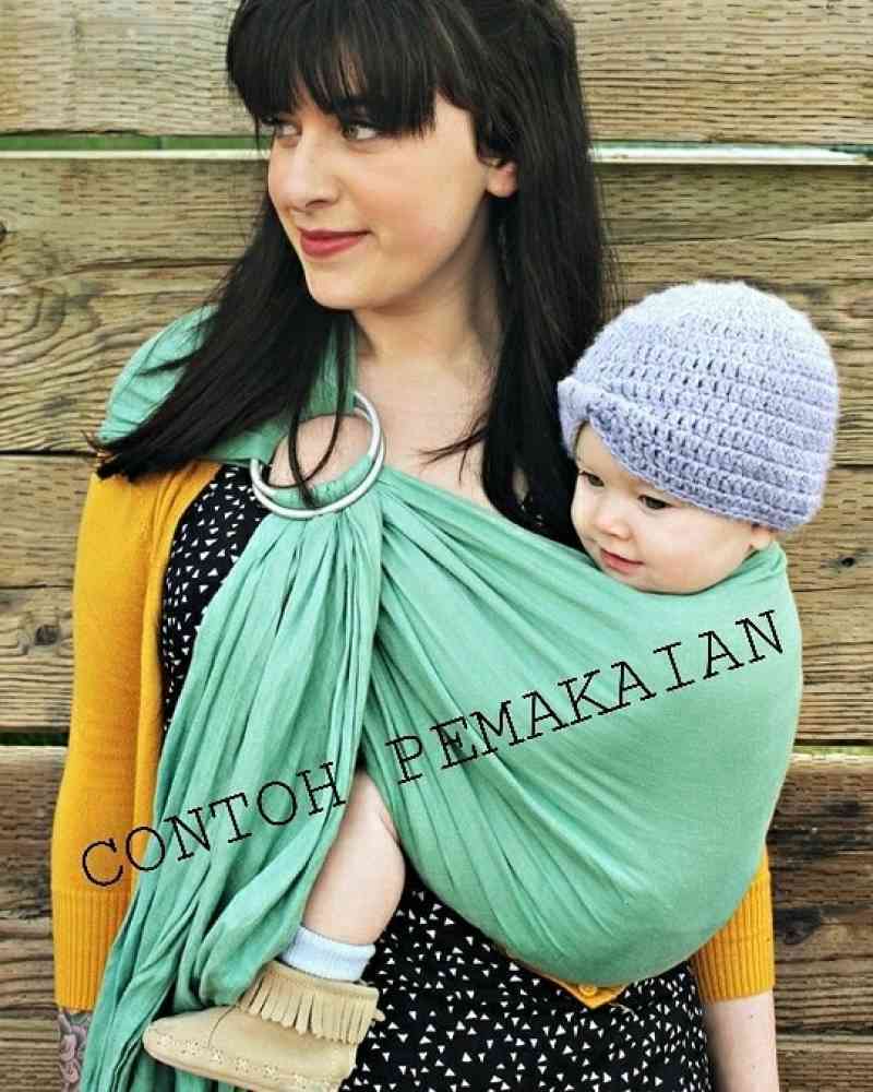Promo Gendongan Bayi Kain Dengan Ring Ring Sling Petite Mimi