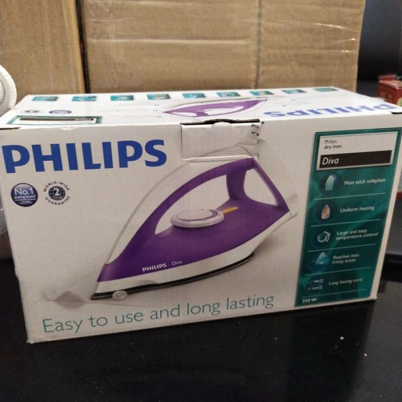 Diva dry iron 2025 350w gc122 purple