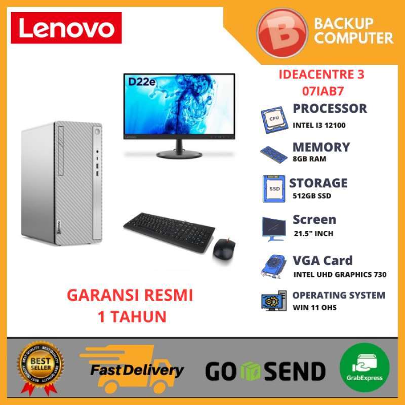 Lenovo Ideacentre 3 07 Iab7 🔥 Harga & Spesifikasi Terbaru Mei 2026 Lenovo Ideacentre 3 07 Iab7 🔥 Harga & Spesifikasi Terbaru Mei 2026