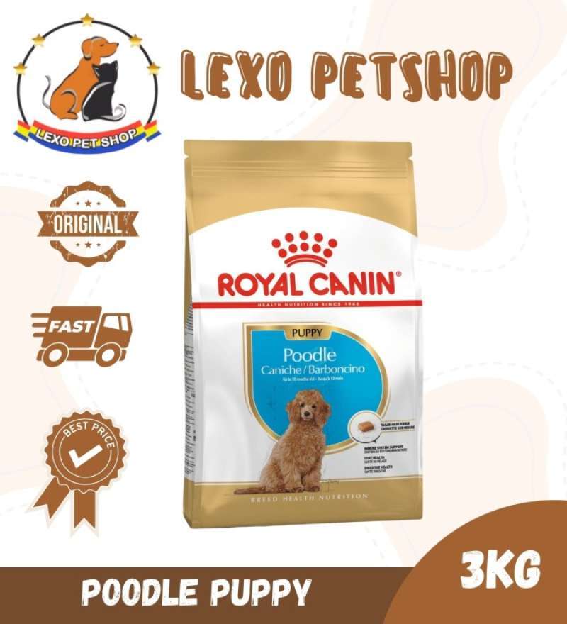 Promo Royal Canin Poodle Junior 3Kg Makanan Anjing Dog Food