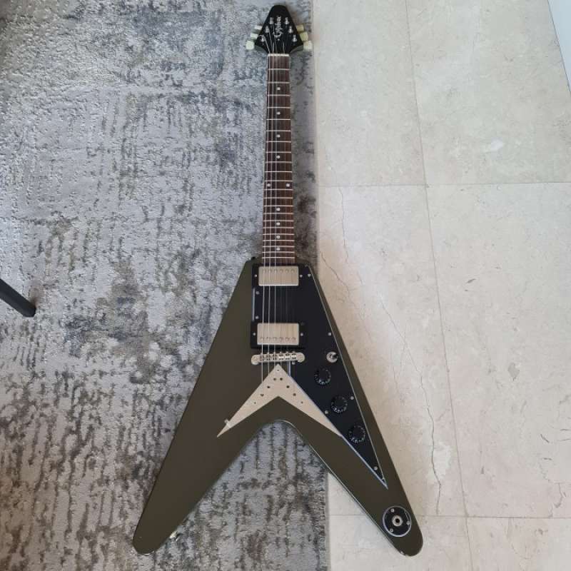 Epiphone flying v olive drab discount