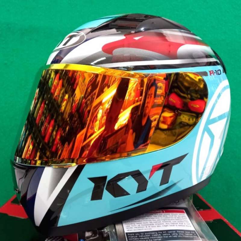 Promo Visor Iridium Kyt R10 K2 Raider Rc7 Flat Visor Iridium