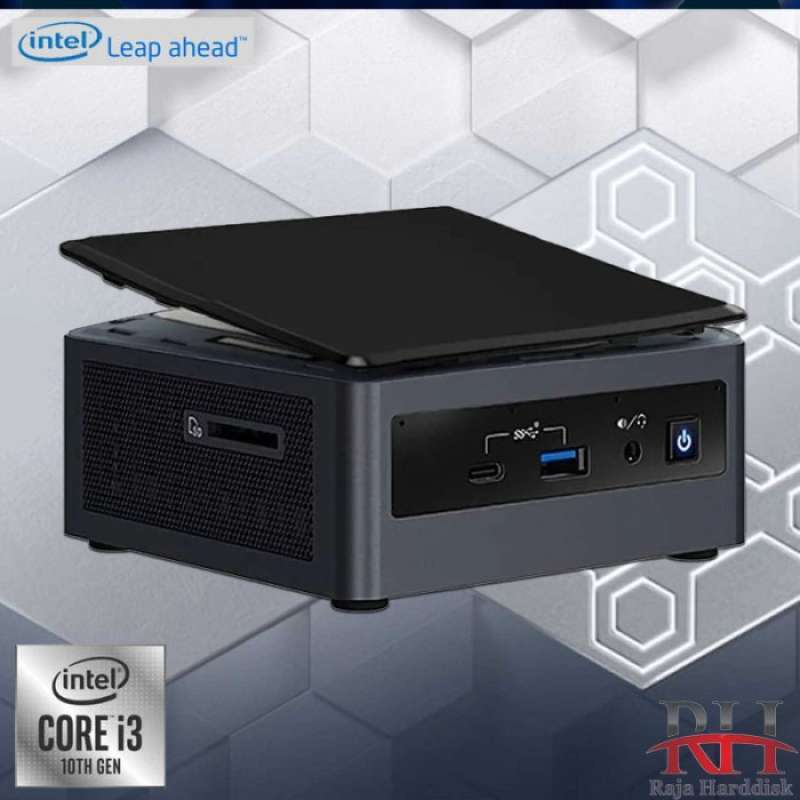 Intel NUC 10 (Intel Core i3-10110U, 2.10GHz) Mini PC - Black (NUC10i3FNH)  for sale online