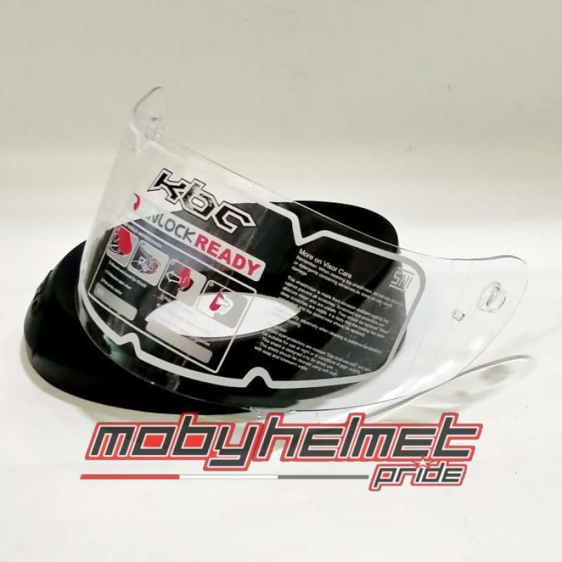 Promo Flat Visor Kbc Clear Original Diskon 23 di Seller Hakka
