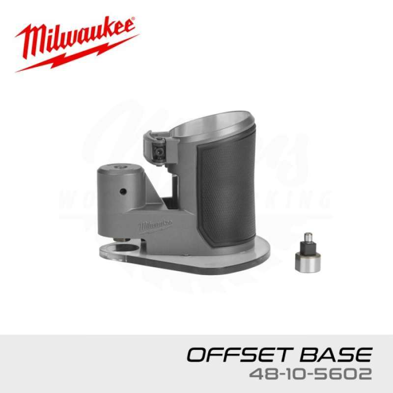 Milwaukee compact best sale router offset base